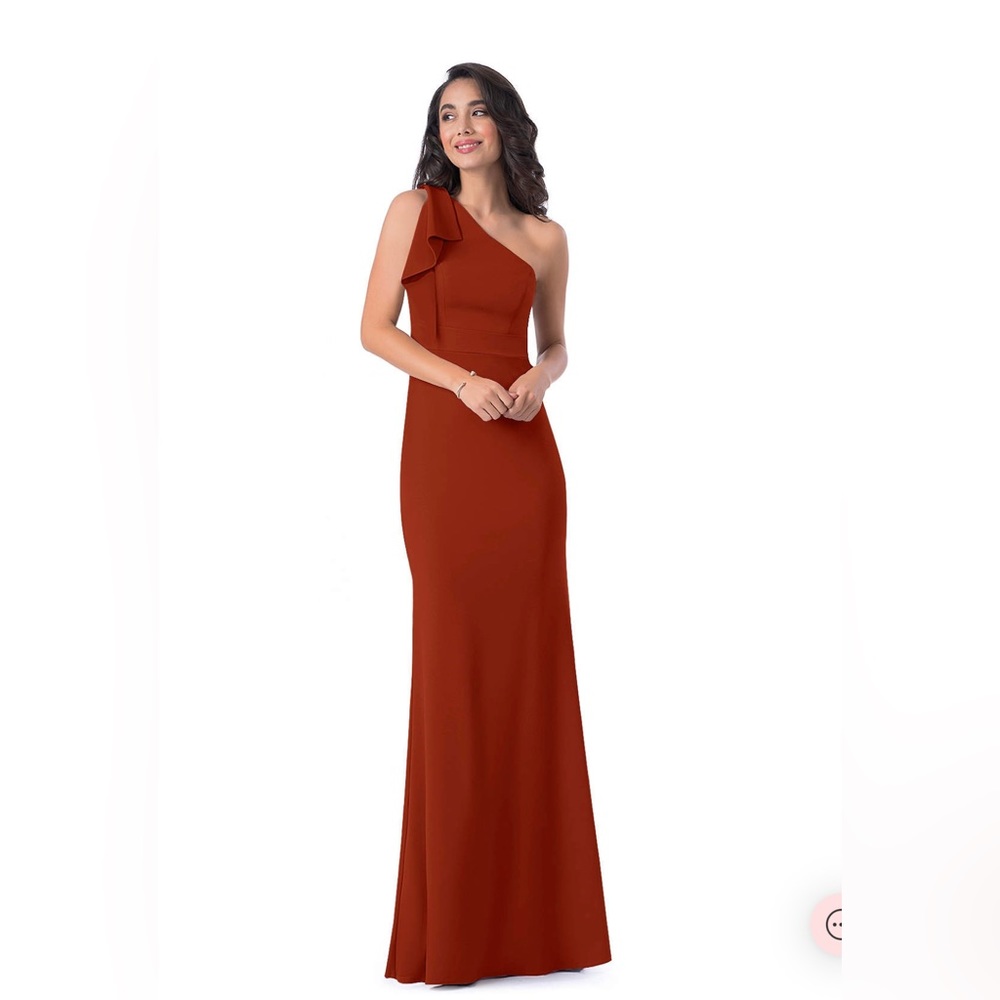 One shoulder formal dress from Azazie bridesmaid